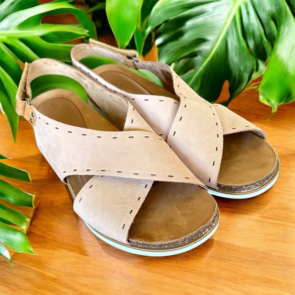 🔥HOST PICK🔥 Cobb Hill May Leather Slingback Sandals